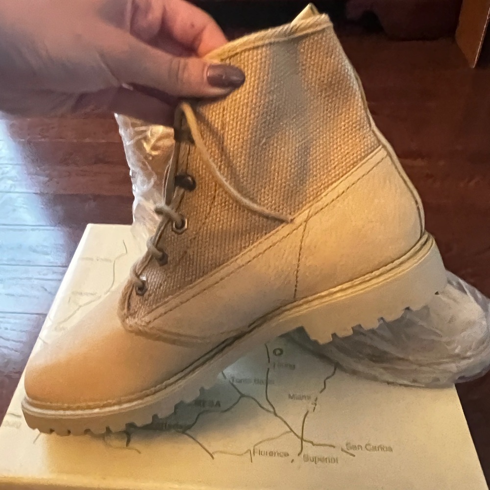 Arizona Women's Work Boots Jane Natural Size 9.5 NWT - Picture 4 of 9